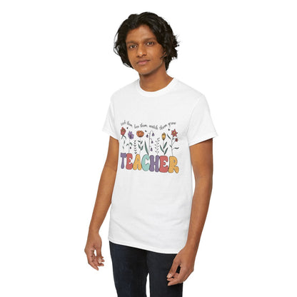 Tee shirt Unisex Teacher professeur, professeure idée cadeau