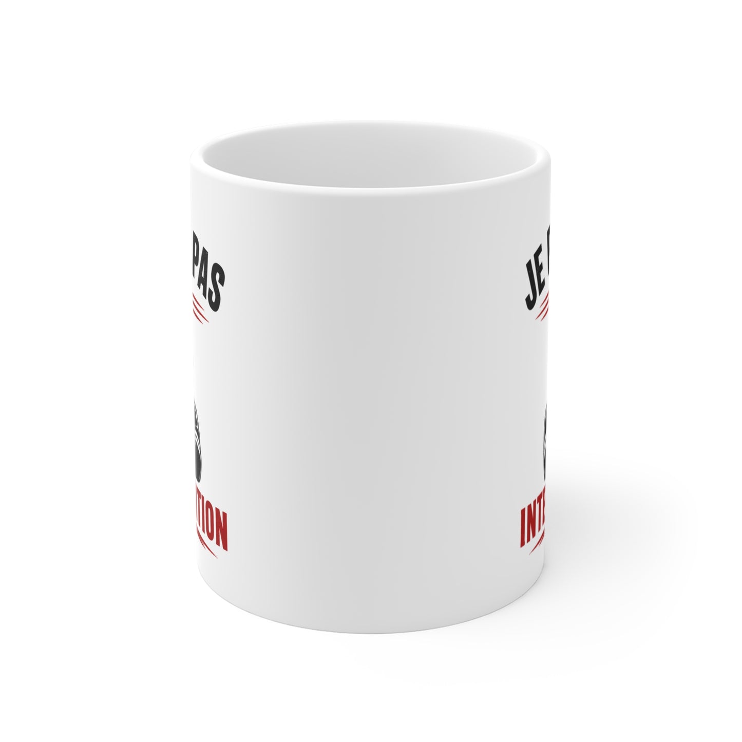 Mug Pompier Homme et Femme – Sapeur-Pompier Intervention Secours – Cadeau Original pour Pompier Professionnel ou Volontaire 325 ml