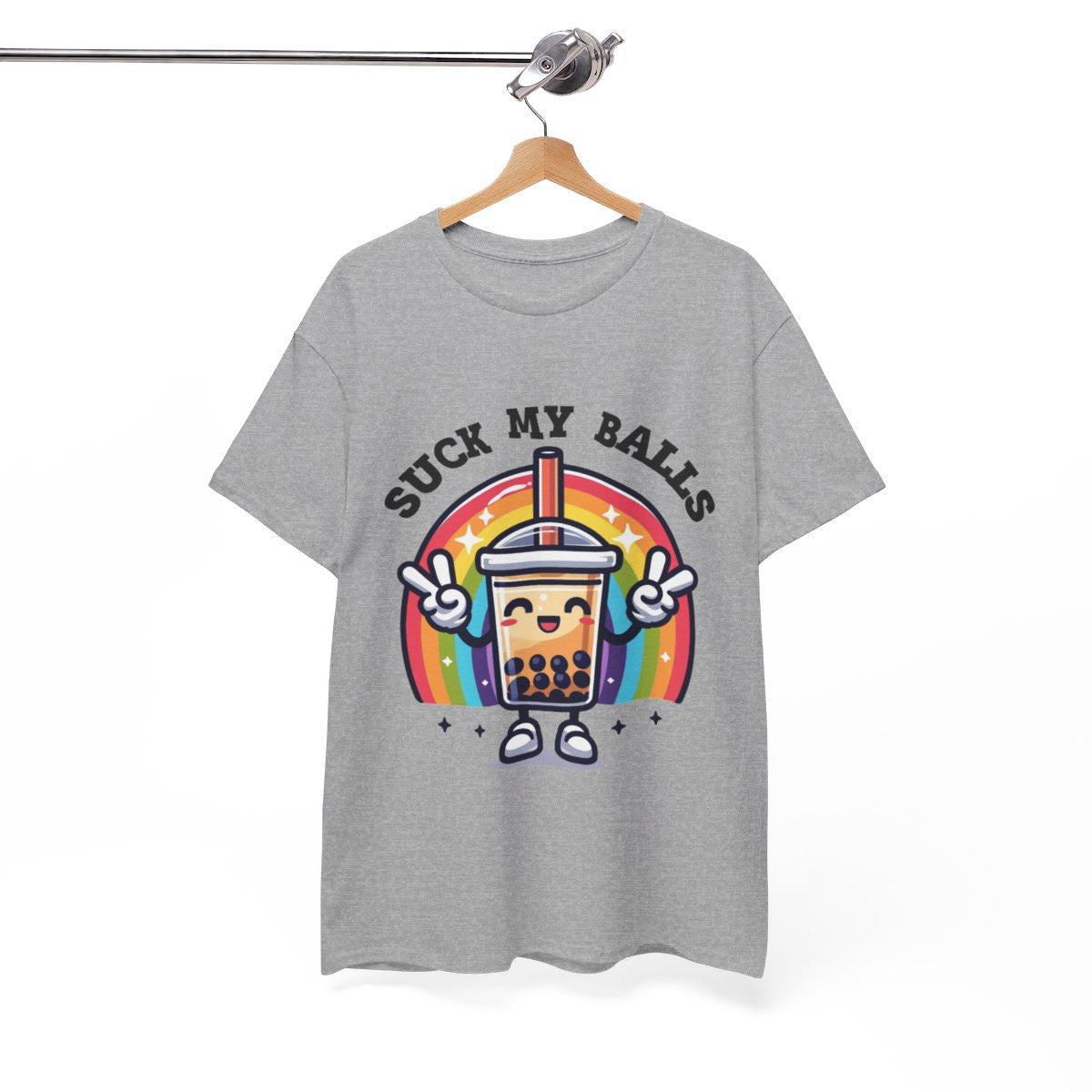 Tee shirt Unisex Balls idée cadeau humour drôle amusant manches courtes Homme/Femme