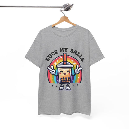 Tee shirt Unisex Balls idée cadeau humour drôle amusant manches courtes Homme/Femme