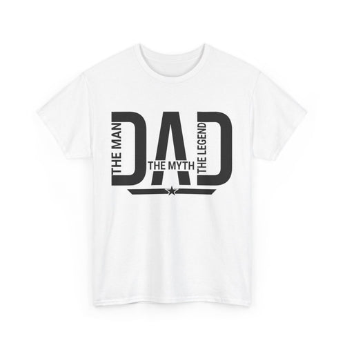 Tee shirt Homme Dad Papa The man the myth the legend idée cadeau fête des pères