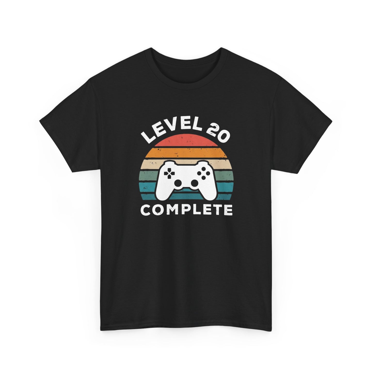 Tee-Shirt 20 Ans Homme et Femme – Cadeau Anniversaire 20ème Gamer Gaming – Idée Cadeau Jeu Vidéo Original pour Passionné de Jeux Vidéo