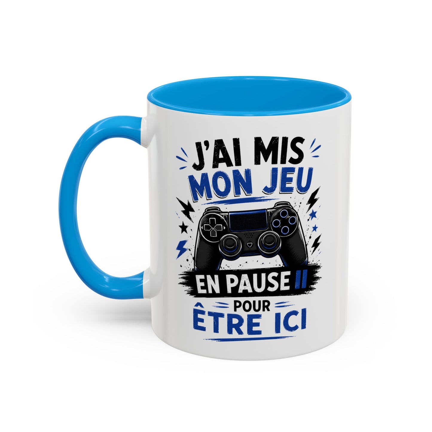 Tasse Gaming Homme et Femme – Mug Gamer Jeu Vidéo Manette Console – Cadeau Original pour Passionné de Jeux Vidéo 325 ml