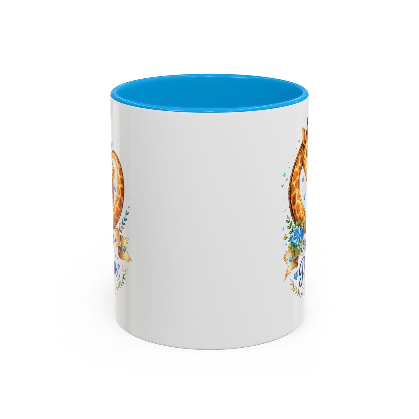 Tasse Amour de Papa Girafes – Mug Père Enfant Mignon – Cadeau Fête des Pères Anniversaire Papa – Céramique 325ml