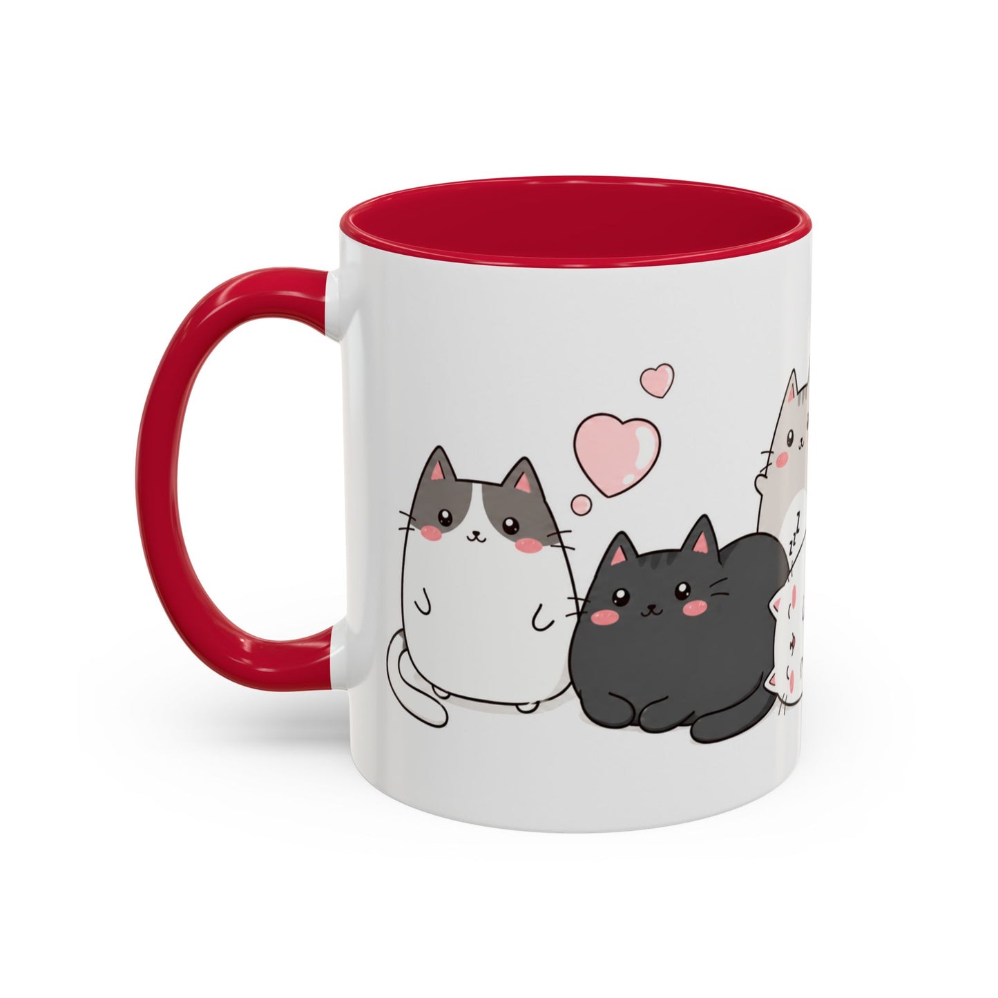 Tasse Chats Kawaii Mignons – Mug Cute avec Chats Cartoon et Style Japonais Pastel 325ml