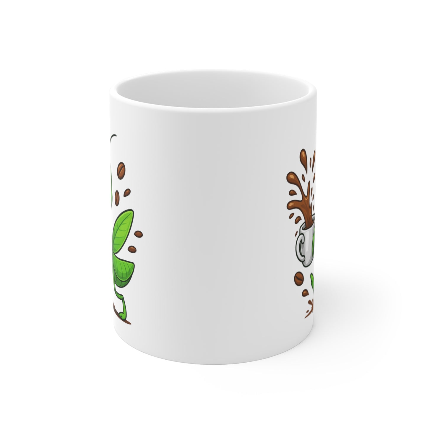Tasse Mante Religieuse Amusante – Mug Café Cartoon Céramique 325ml – Cadeau Original Animal Mignon