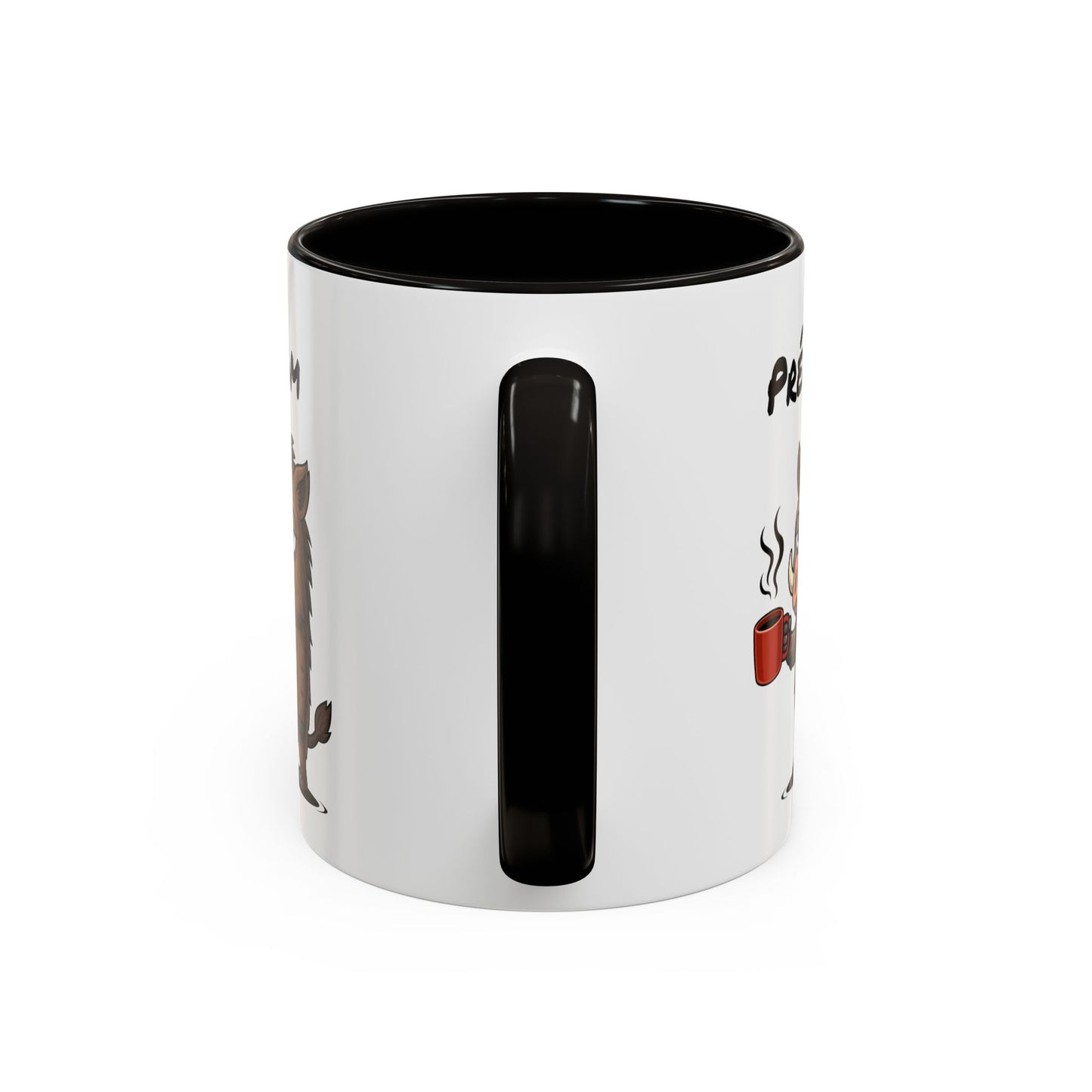 Mug Sanglier Fatigué Personnalisable 325ml – Tasse Café Humour Animal Drôle Réveil Difficile Cadeau