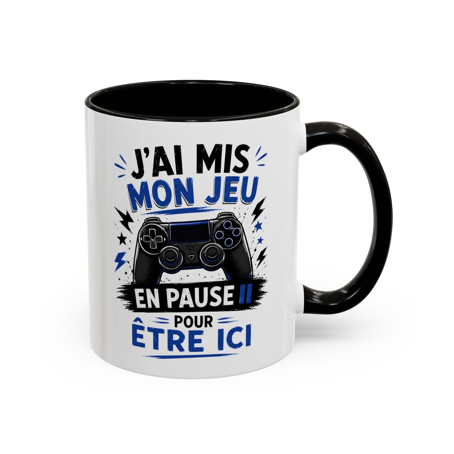 Tasse Gaming Homme et Femme – Mug Gamer Jeu Vidéo Manette Console – Cadeau Original pour Passionné de Jeux Vidéo 325 ml