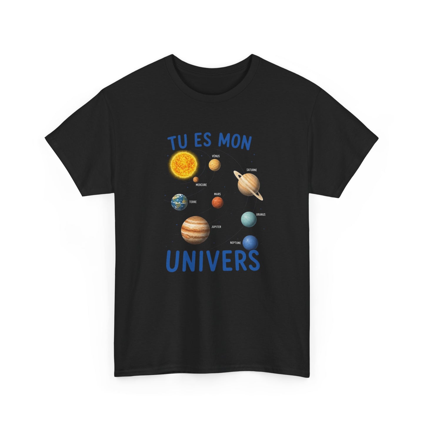 T-Shirt Astronomie Humour – Tu Es Mon Univers – Tee Shirt Couple Amour Homme Femme