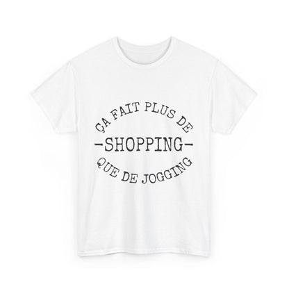 Tee shirt Unisex Shopping idée cadeau humour drôle amusant Homme/Femme