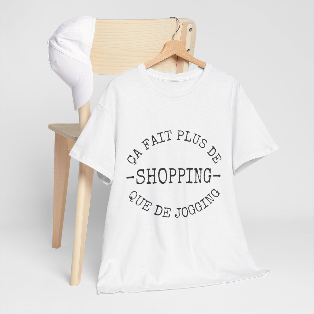 Tee shirt Unisex Shopping idée cadeau humour drôle amusant Homme/Femme