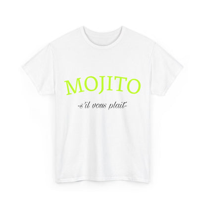 Tee shirt Unisex Mojito s'il vous plait idée cadeau humour drôle amusant Homme/Femme