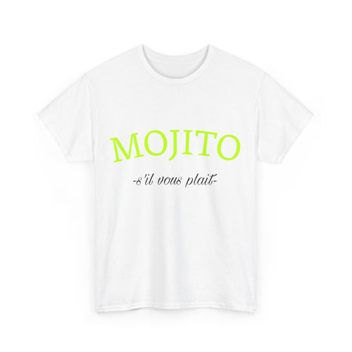 Tee shirt Unisex Mojito s'il vous plait idée cadeau humour drôle amusant Homme/Femme
