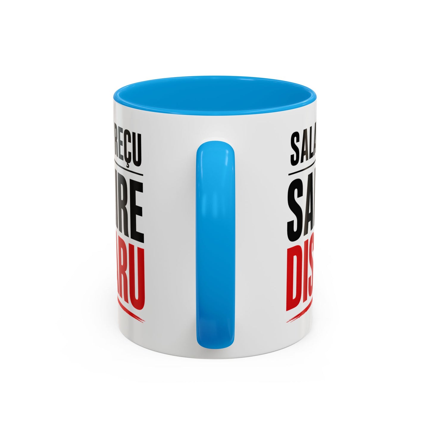 Mug Drôle Argent et Travail – Salaire Reçu Salaire Disparu – Cadeau Humour Bureau Collègue 325ml
