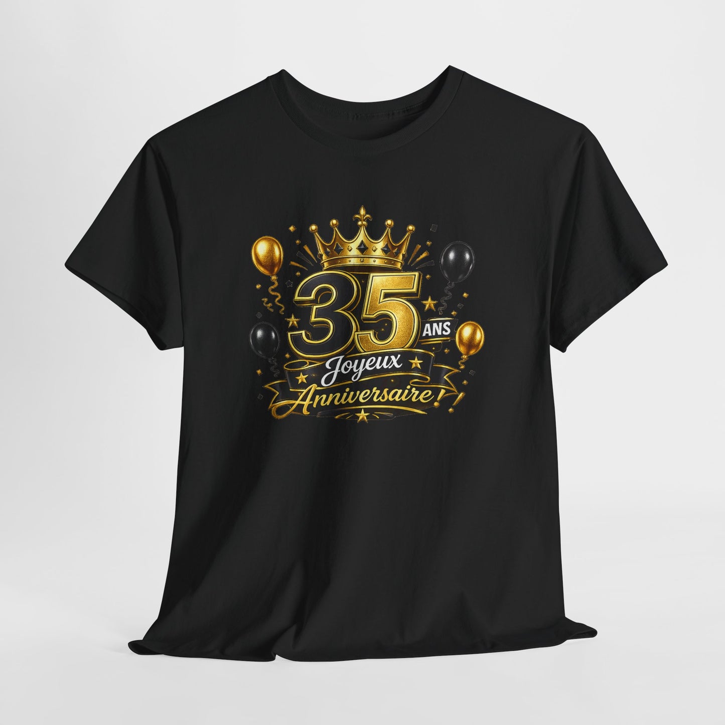 Tee Shirt Anniversaire 35 Ans Homme et Femme Joyeux Anniversaire Cadeau 35 Ans Idée Cadeau Adulte