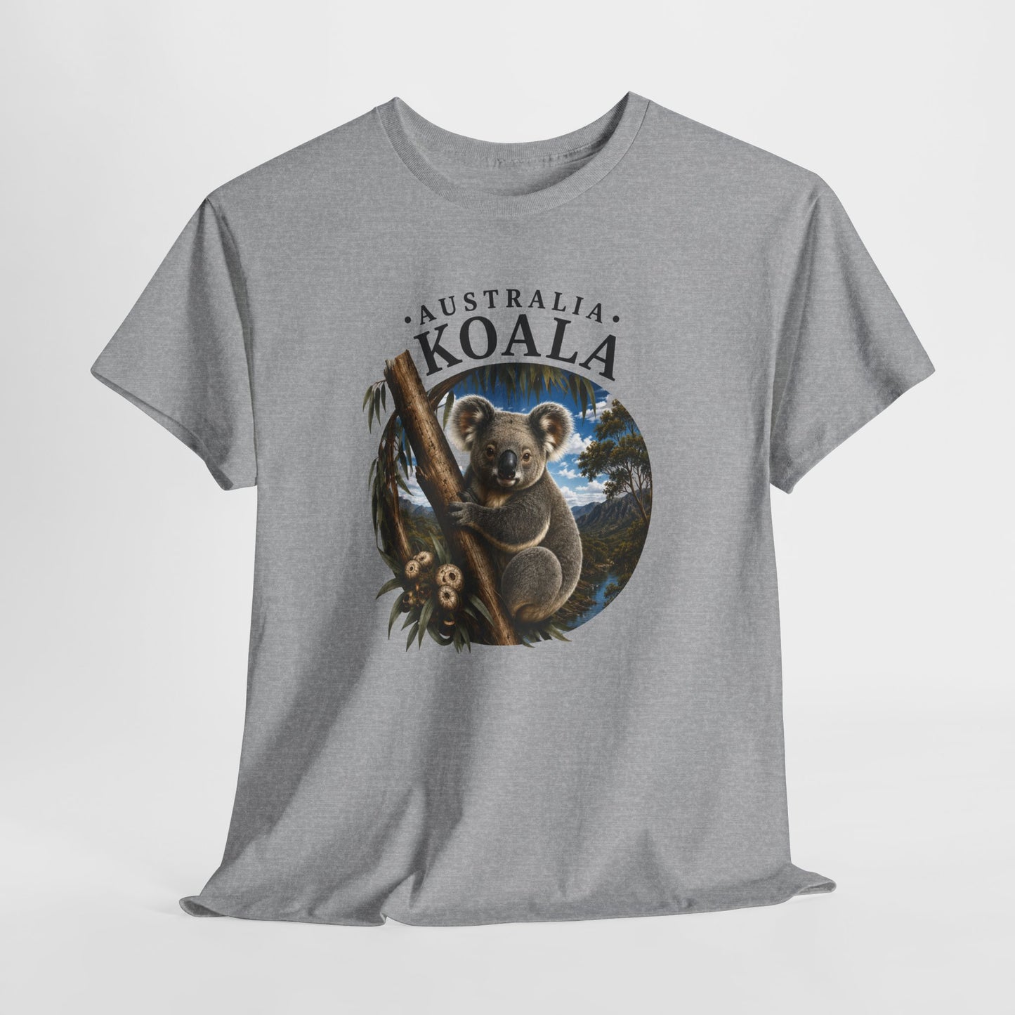 Tee Shirt Homme et Femme Koala Australie Animal Sauvage Nature Forêt Australienne Voyage Cadeau Passionné Animaux