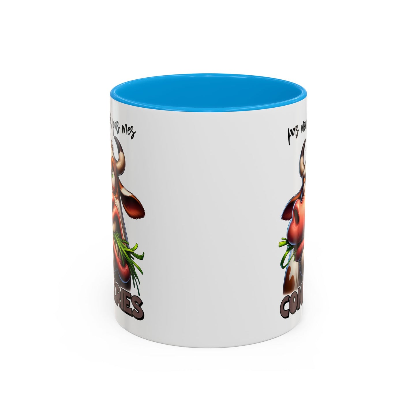 Tasse Pas Mon Pré Pas Mes Conneries – Mug Humour Vache Drôle Sarcastique 325ml