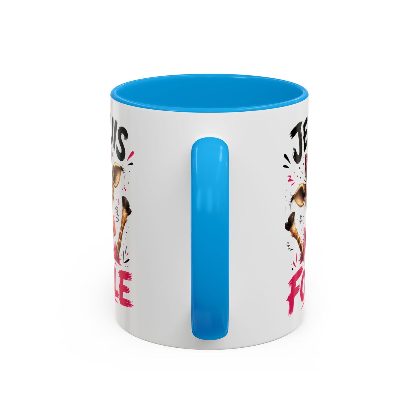 Tasse Je Suis Une Folle – Mug Girafe Folle Humoristique – Cadeau Femme Drôle et Délirant 325ml