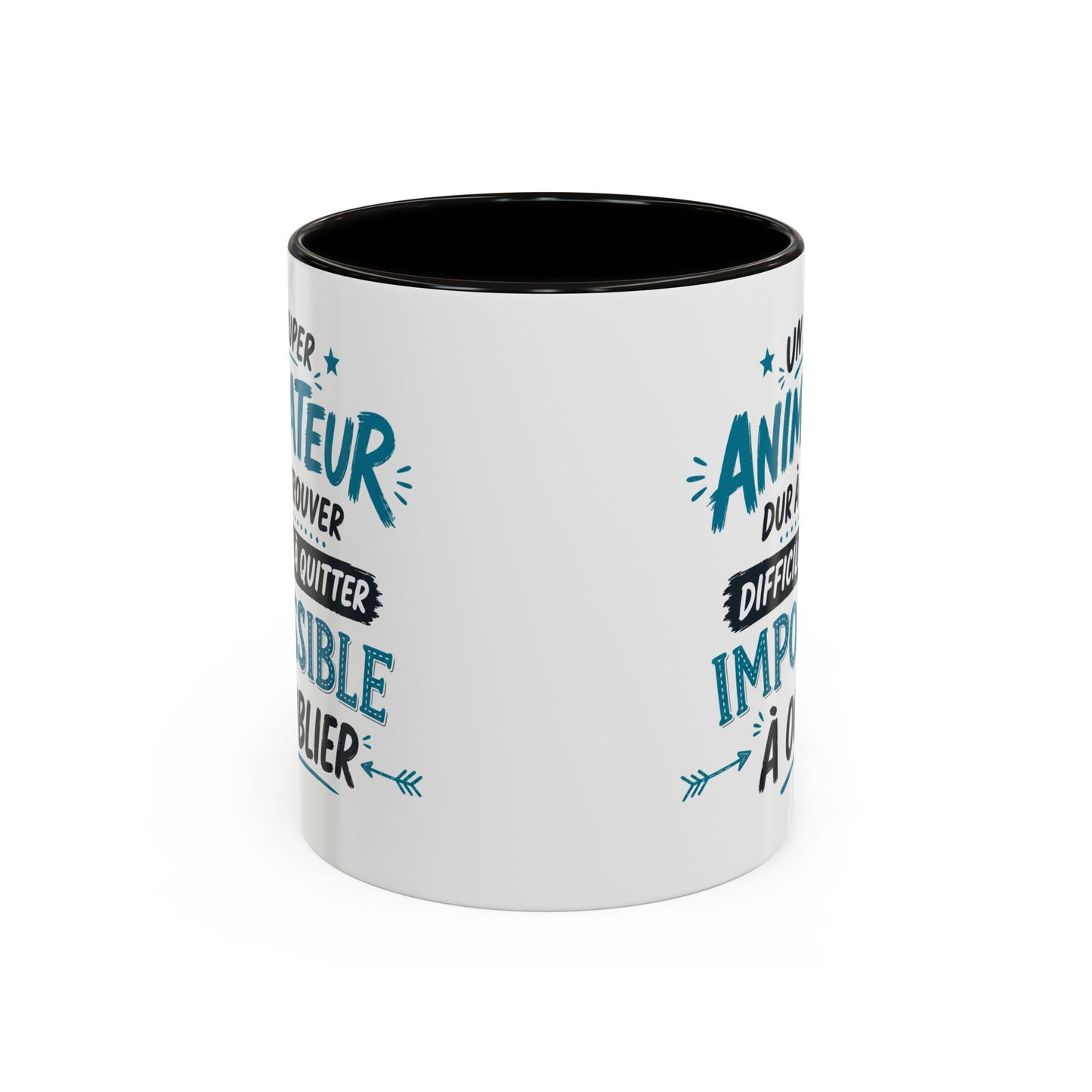 Mug Animateur Homme – Tasse Humour Un Super Animateur Impossible à Oublier – Cadeau Original Animateur Anniversaire Noël 325ml