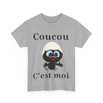 Tee shirt Unisex Caliméro Coucou c'est moi Homme/Femme