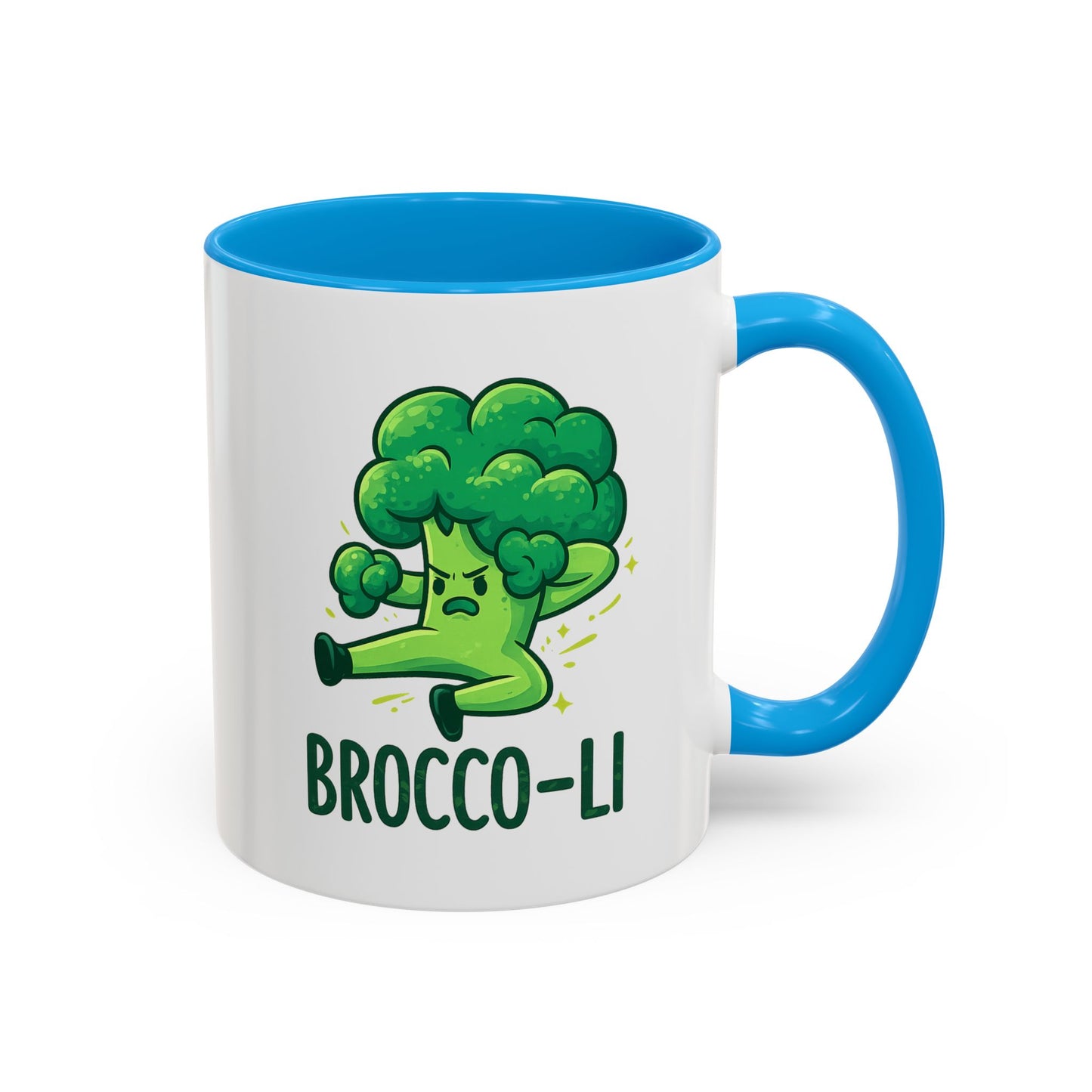 Tasse Brocco-li Humoristique – Mug Brocoli Fun Sport – Cadeau Drôle Légume – Céramique 325ml