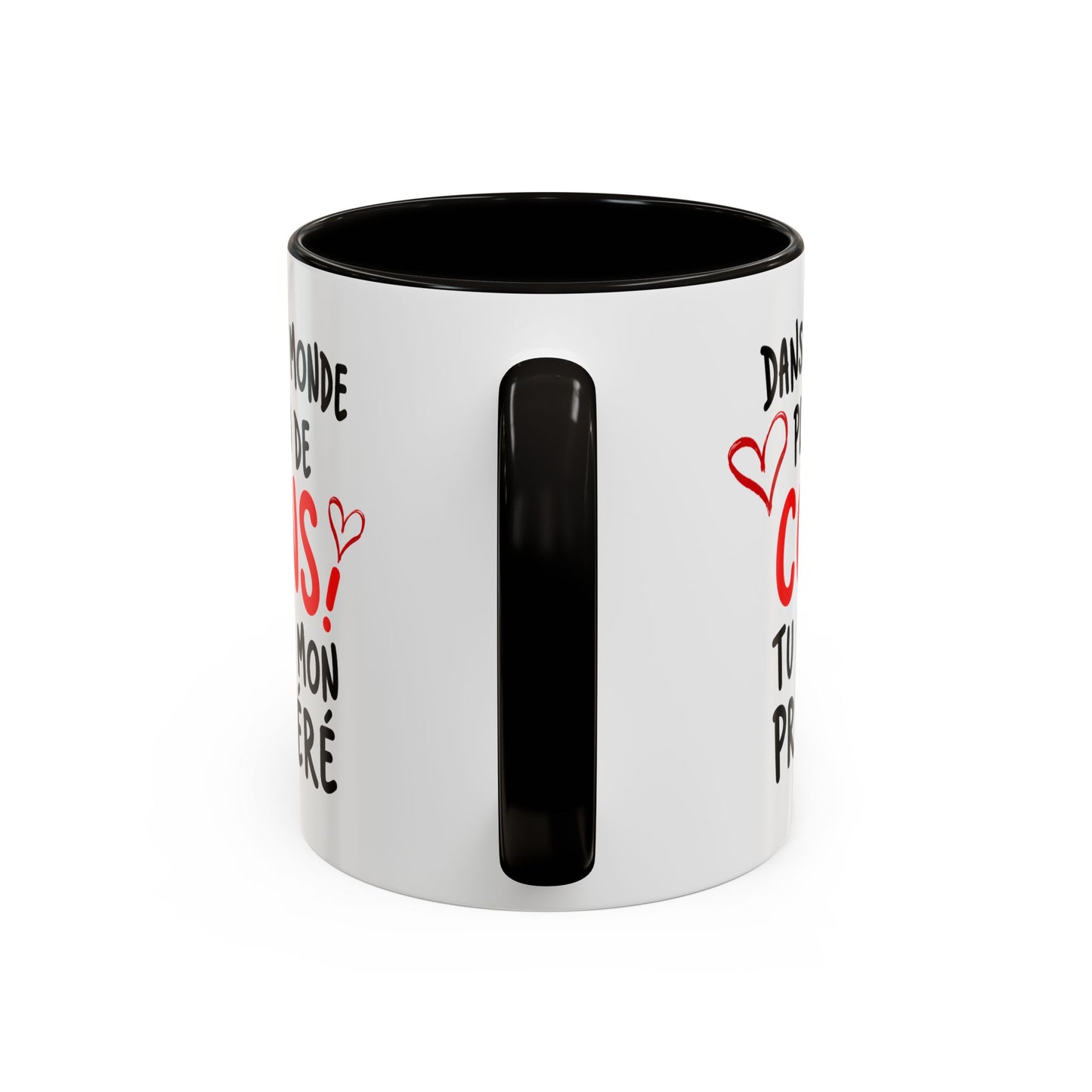 Tasse Dans Un Monde Plein de Cons Tu Es Mon Préféré – Mug Humour Couple – Cadeau Homme Femme 325ml