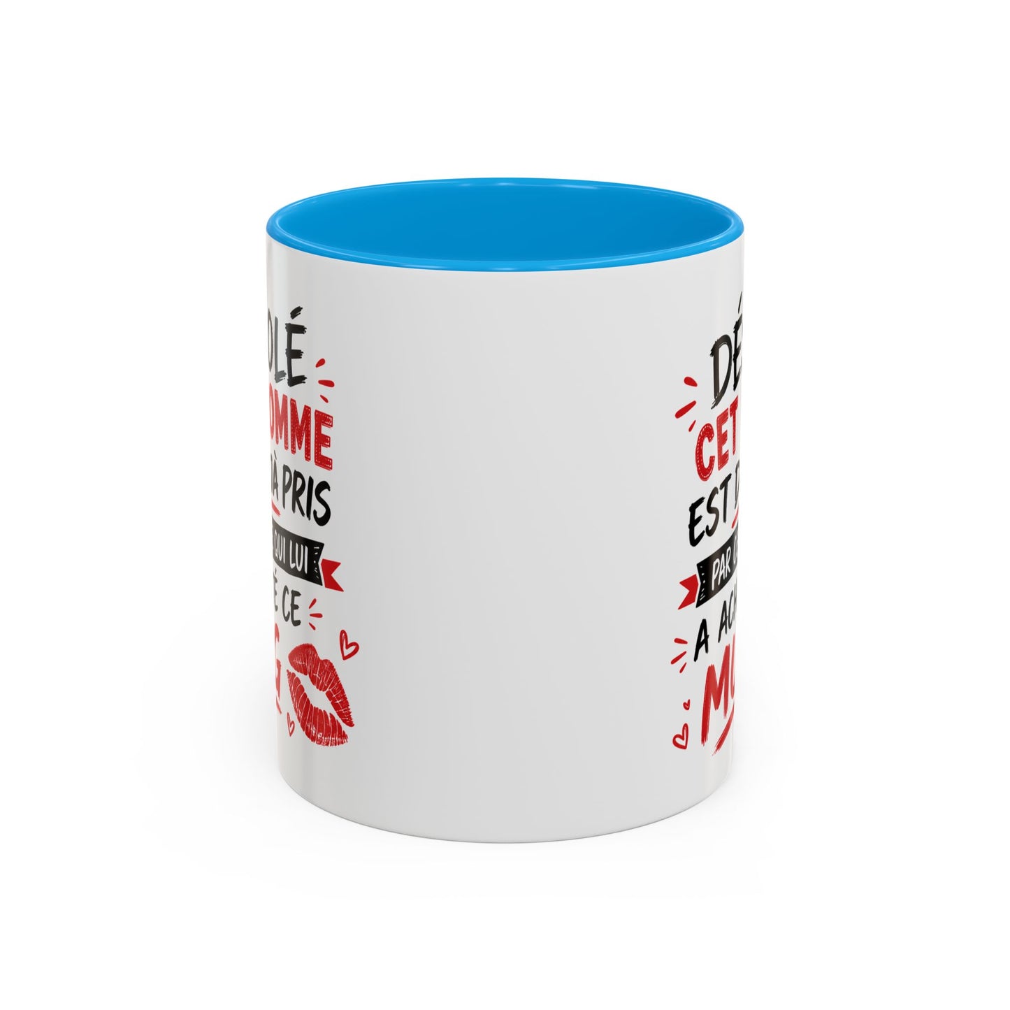 Mug Humour Homme Déjà Pris – Cadeau Couple Original – Tasse Amoureuse Drôle pour Petit Ami Mari Homme 325ml