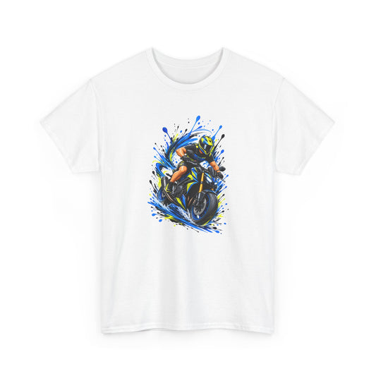 Tee Shirt Moto Homme – Motard Passionné de Vitesse – T-Shirt Sport Moto Cadeau Original Homme