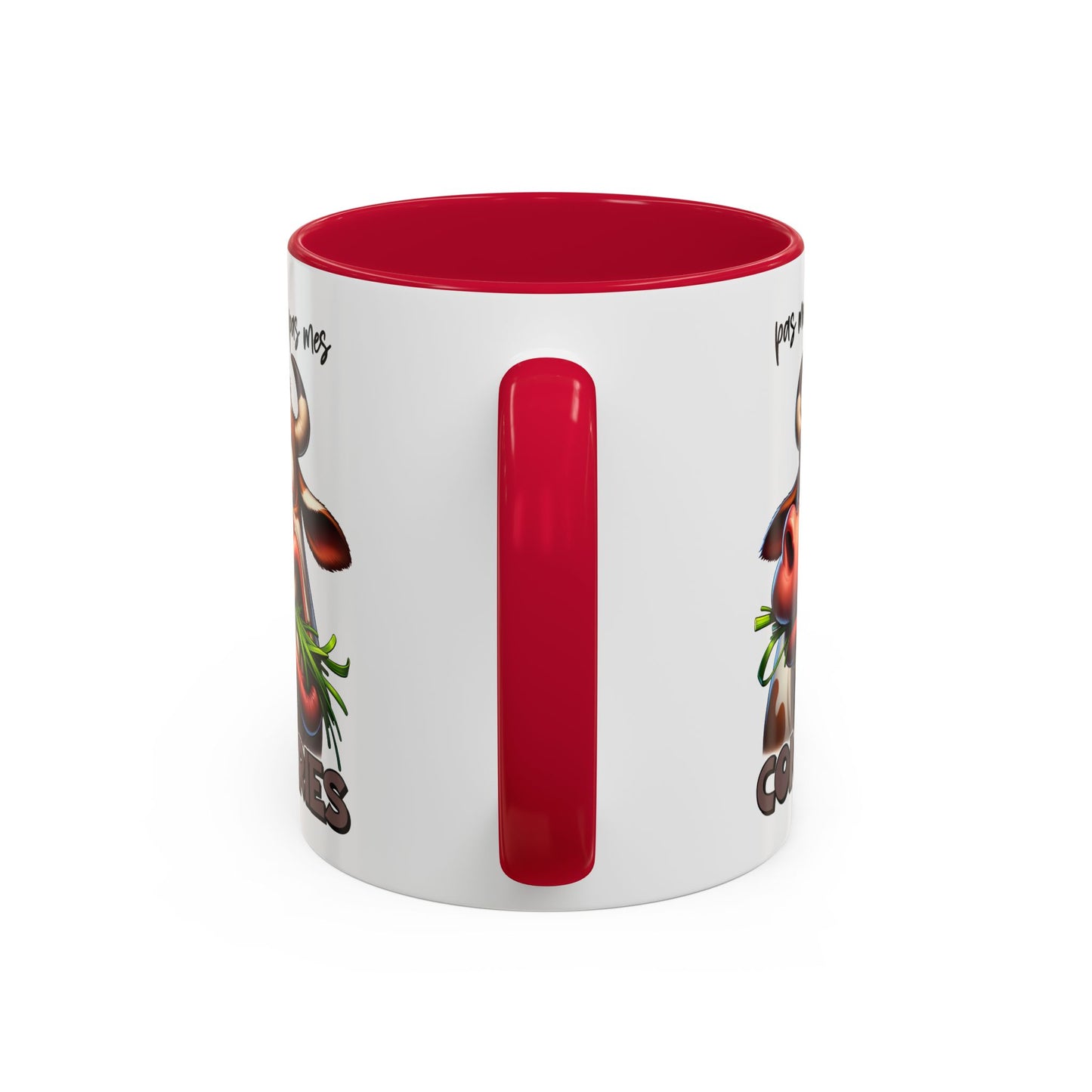 Tasse Pas Mon Pré Pas Mes Conneries – Mug Humour Vache Drôle Sarcastique 325ml