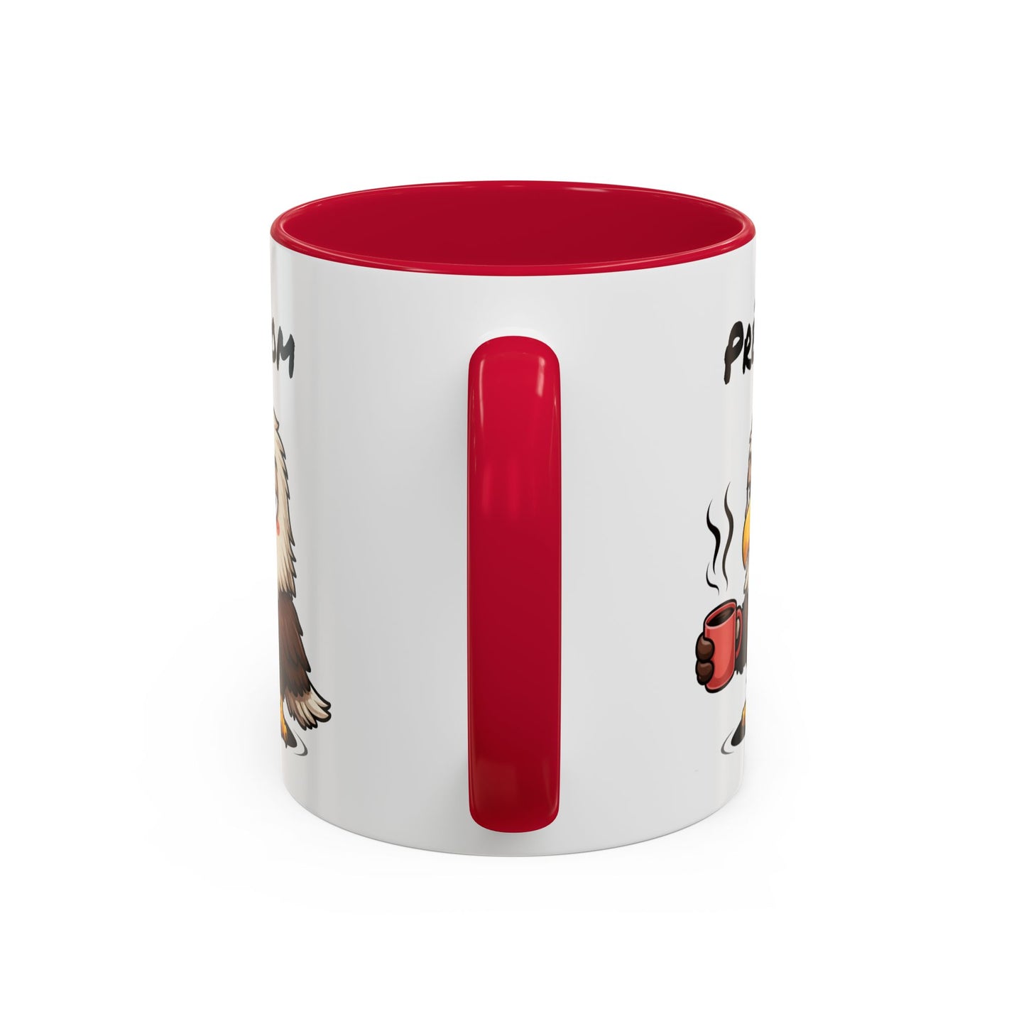 Tasse Aigle Café Personnalisable 325ml – Mug Céramique Humour Réveil Matin Prénom Cadeau Original