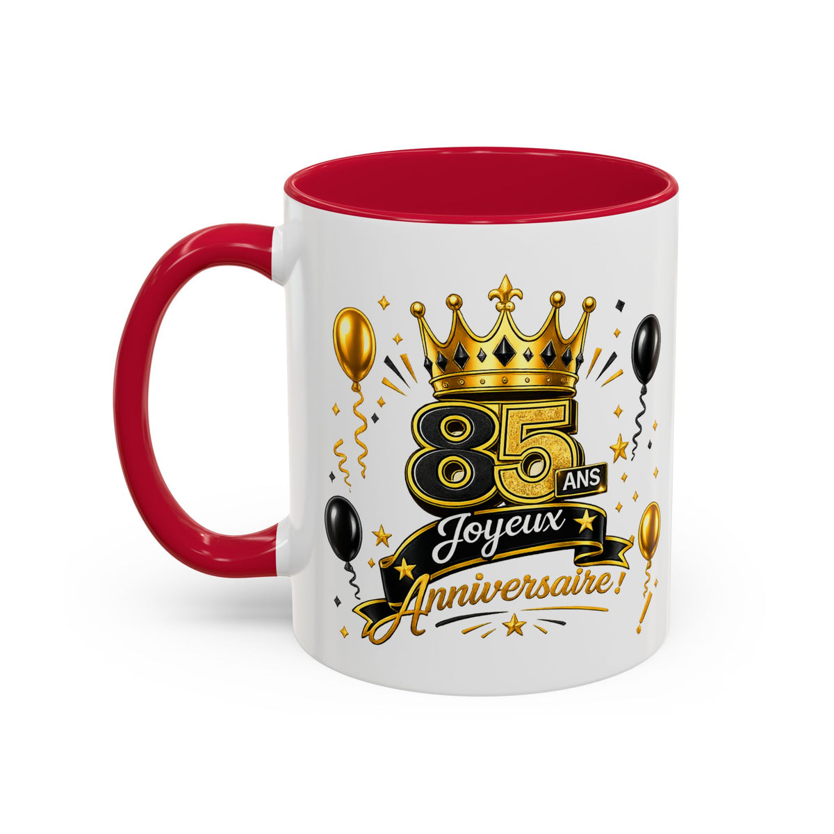 Mug Joyeux 85 Ans – Tasse Anniversaire 85 Ans – Cadeau Original pour Femme Homme – Idée Cadeau 85e Anniversaire