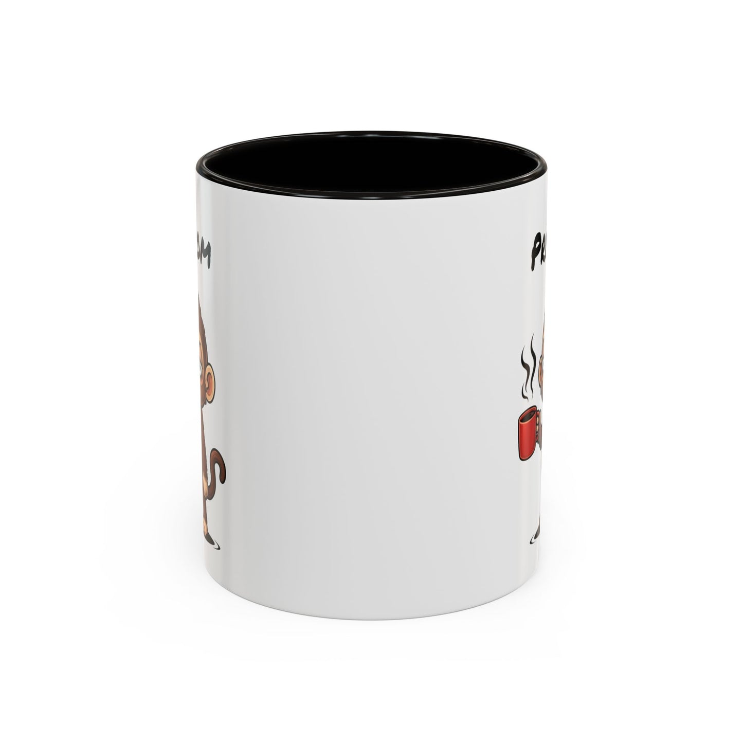 Mug Singe Fatigué Personnalisable 325ml – Tasse Café Humour Animal Drôle Réveil Difficile Bureau Travail