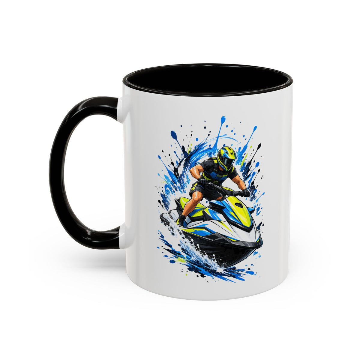 Mug Homme Jet Ski – Tasse Passion Sport Nautique – Cadeau Original Homme – Amateur de Jet Ski et Sensations Fortes