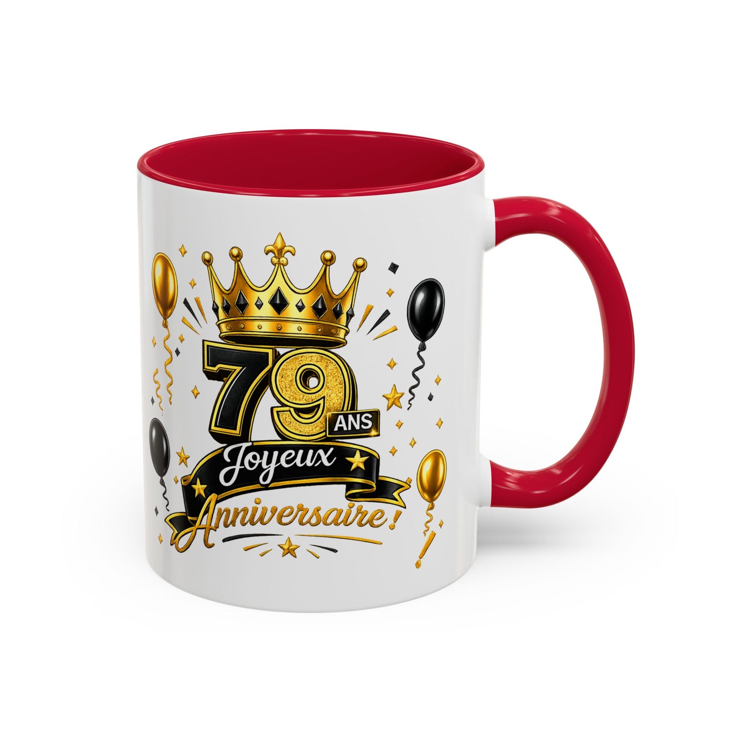 Mug Joyeux 79 Ans – Tasse Anniversaire 79 Ans – Cadeau Original pour Femme Homme – Idée Cadeau 79e Anniversaire