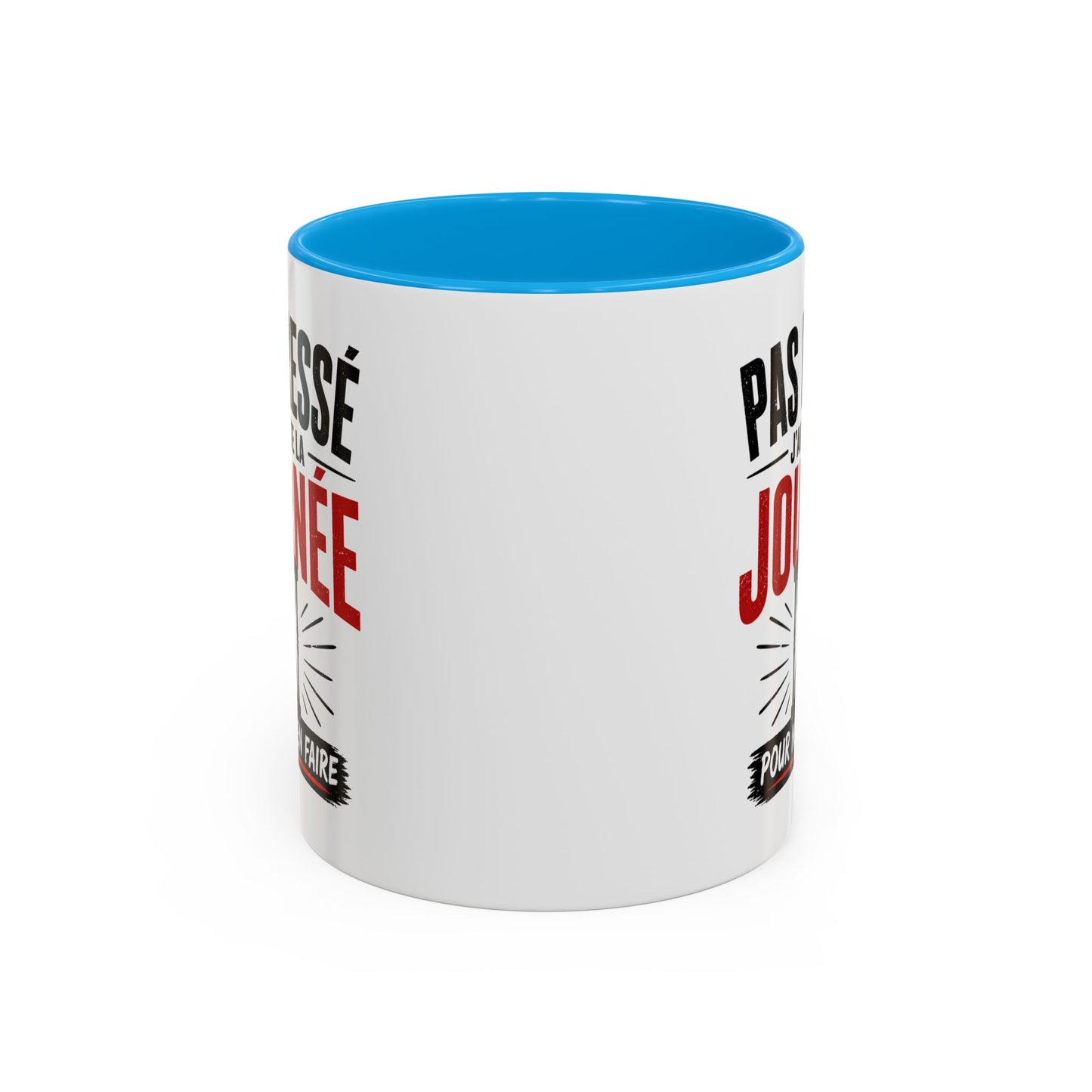 Mug Retraité Humour – Pas Pressé J’ai Toute la Journée – Cadeau Drôle Retraite Homme Femme 325ml