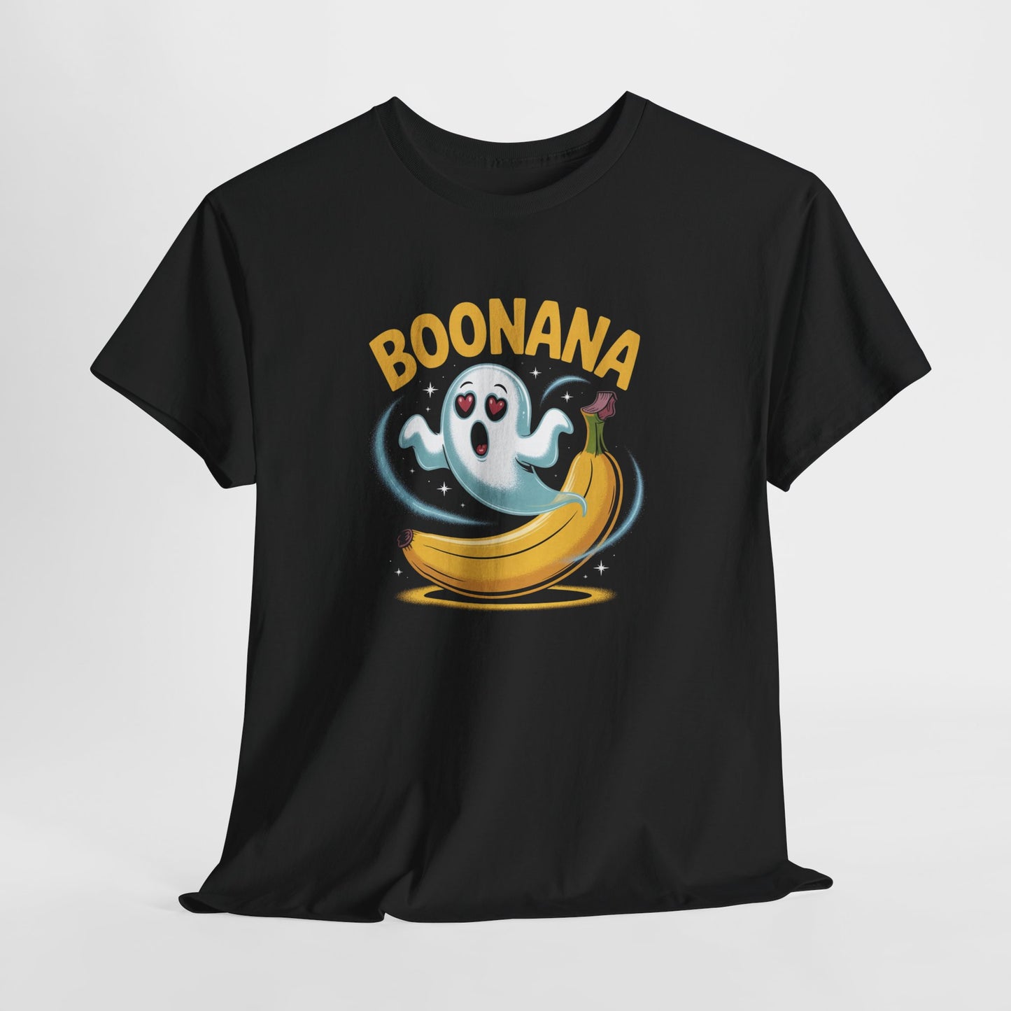 Tee Shirt Boonana Fantôme Banane – T-shirt Halloween Drôle – Humour Fantôme Banane