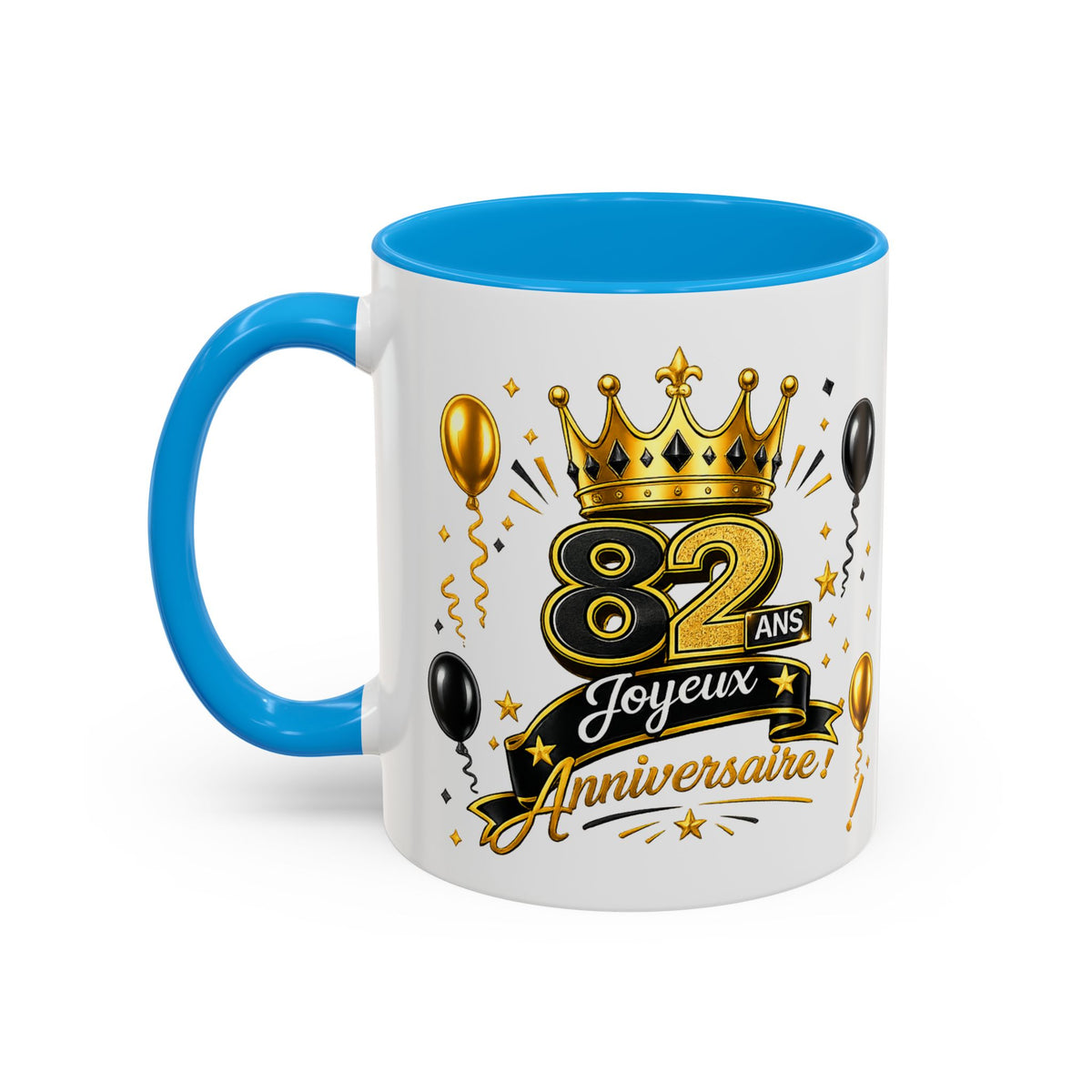 Mug Joyeux 82 Ans – Tasse Anniversaire 82 Ans – Cadeau Original pour Femme Homme – Idée Cadeau 82e Anniversaire