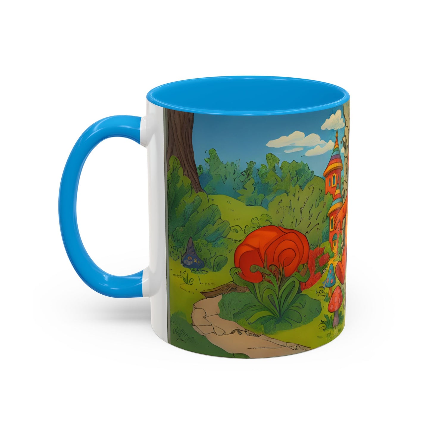 Mug Casimir Entrée Détonante dans l’Île aux Enfants Idée Cadeau pour Enfant et Adulte Noir Bleu Rouge