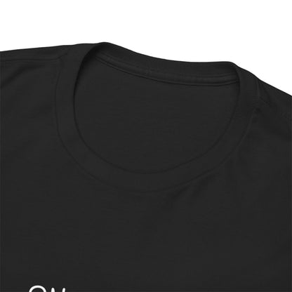 Tee shirt Noir Unisex Coeur ensemble on va plus loin idée cadeau amour love Homme/Femme