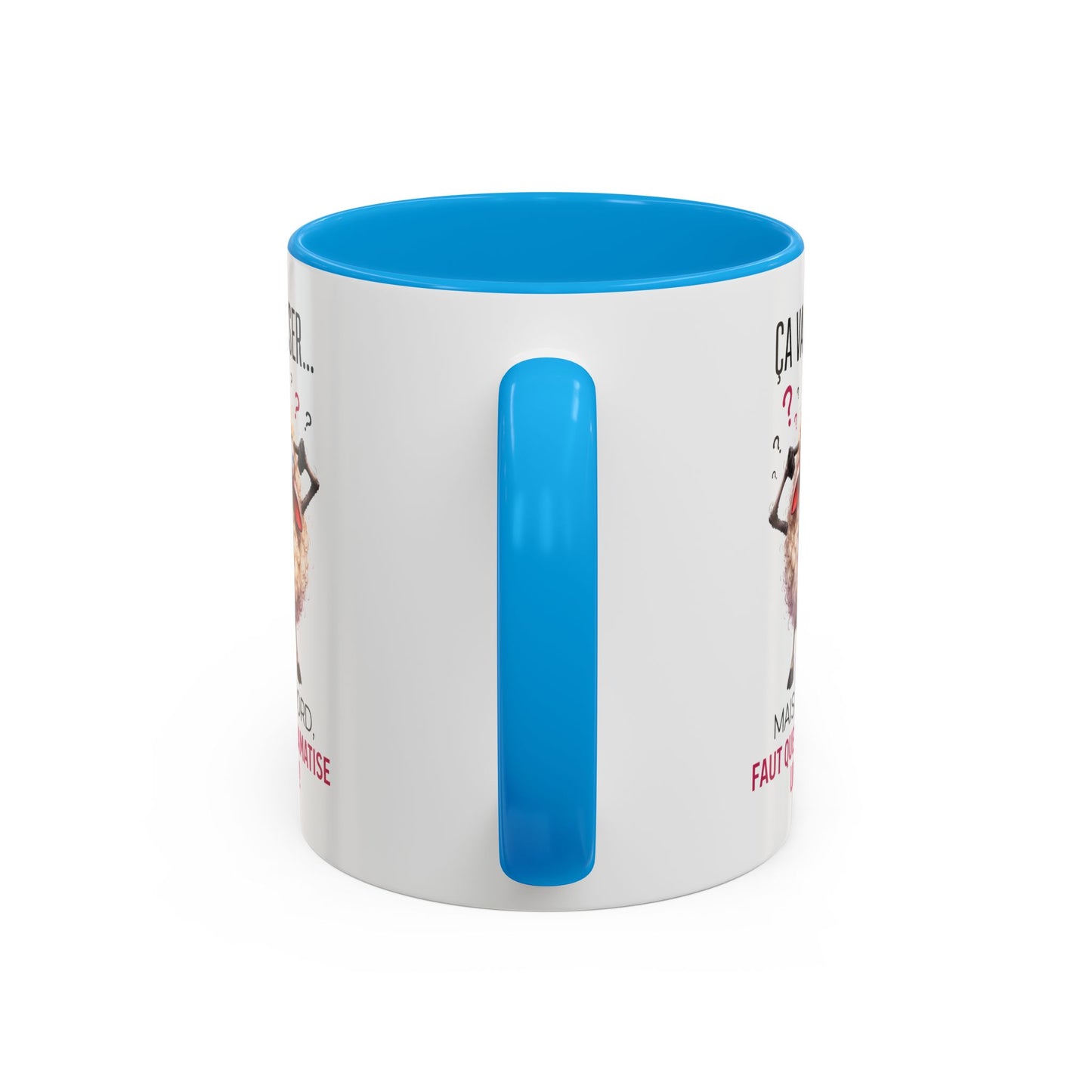 Tasse Ça Va Passer Mais D’Abord Faut Que Je Dramatise Un Peu – Mug Humour Mouton Drôle – Cadeau Homme Femme 325ml