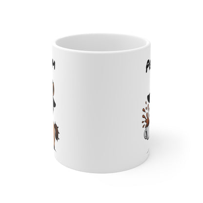 Tasse Personnalisable Cheval Sorcière – Mug Halloween Prénom 325ml – Cadeau Fantaisie Original