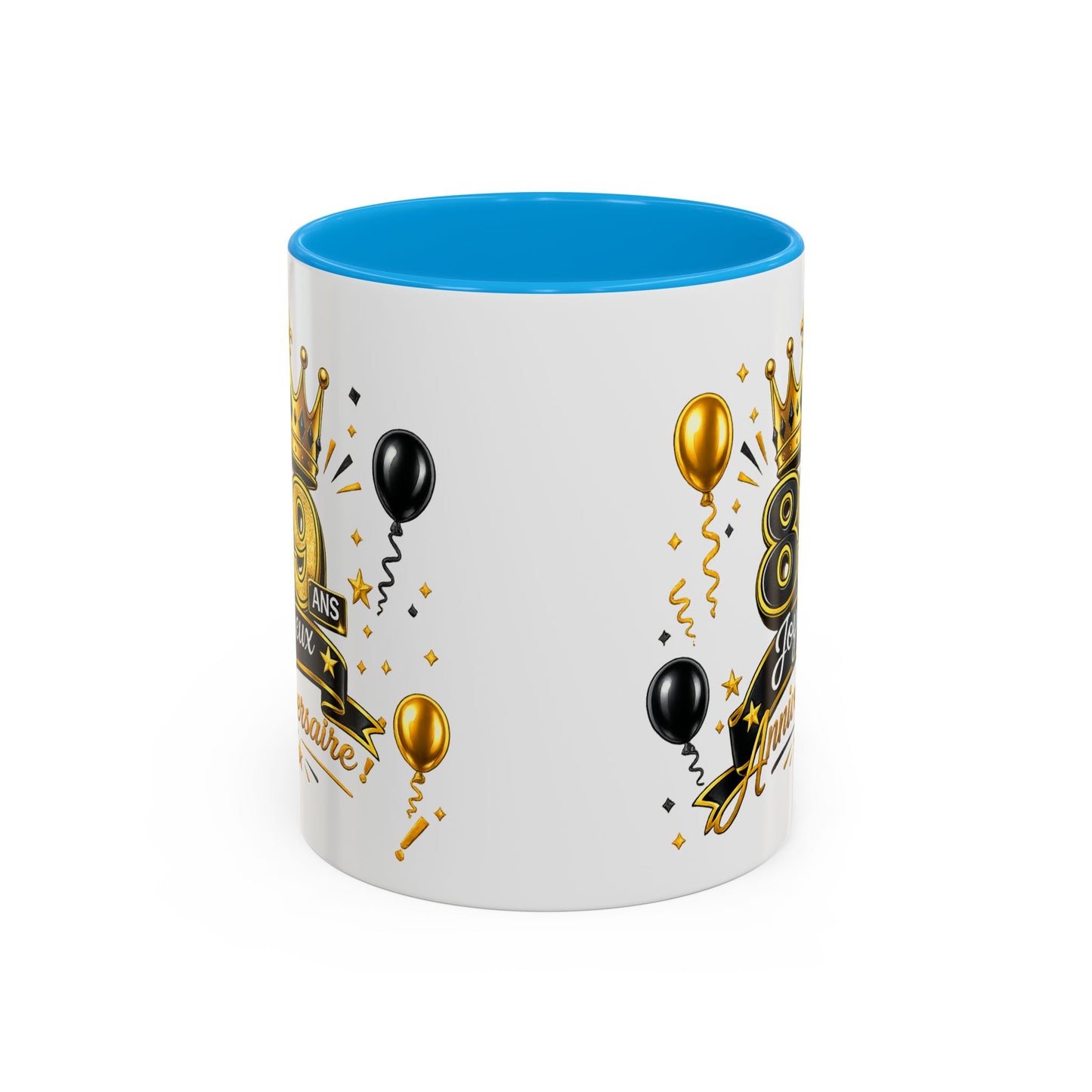 Mug Joyeux 89 Ans – Tasse Anniversaire 89 Ans – Cadeau Original pour Femme Homme – Idée Cadeau 89e Anniversaire