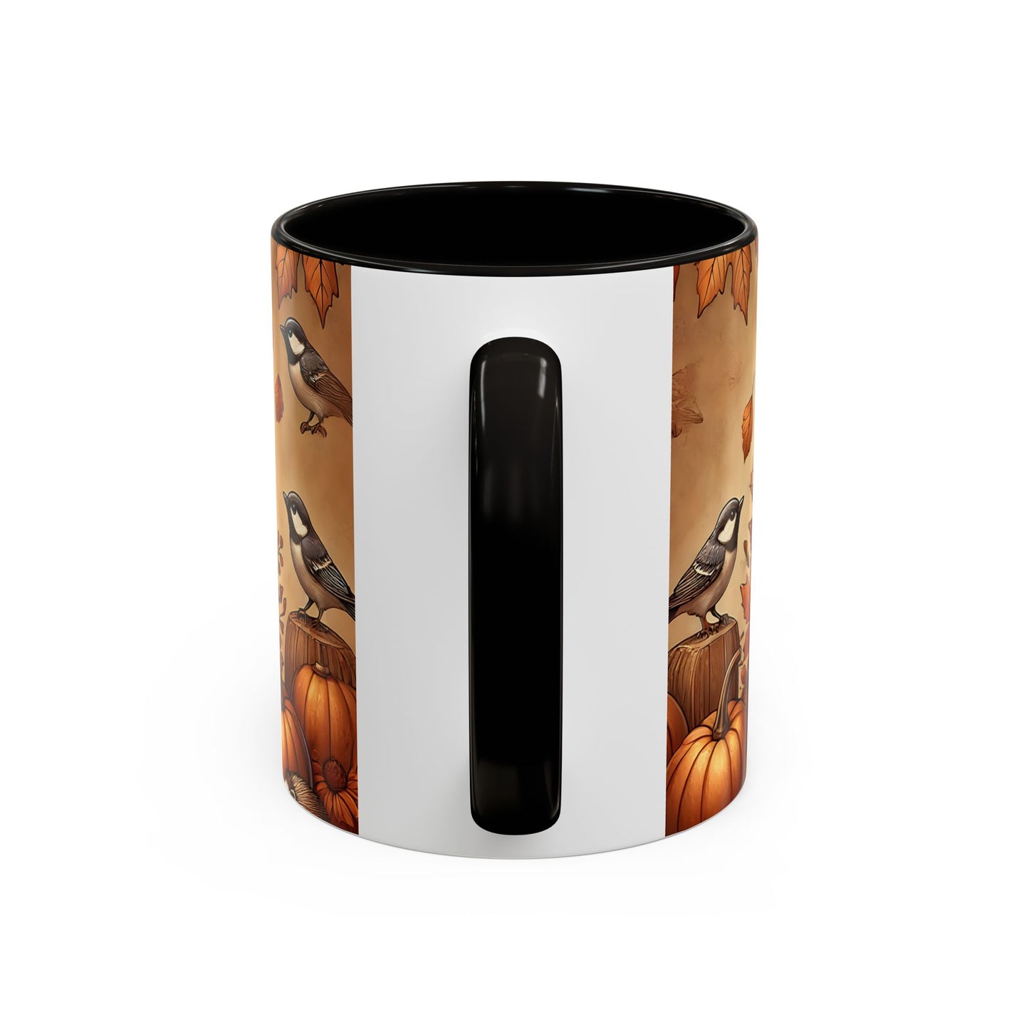 Tasse Hérisson Halloween – Mug Automnal avec Citrouille, Feuilles d’Automne et Chapeau de Sorcière – Design Mignon 325ml