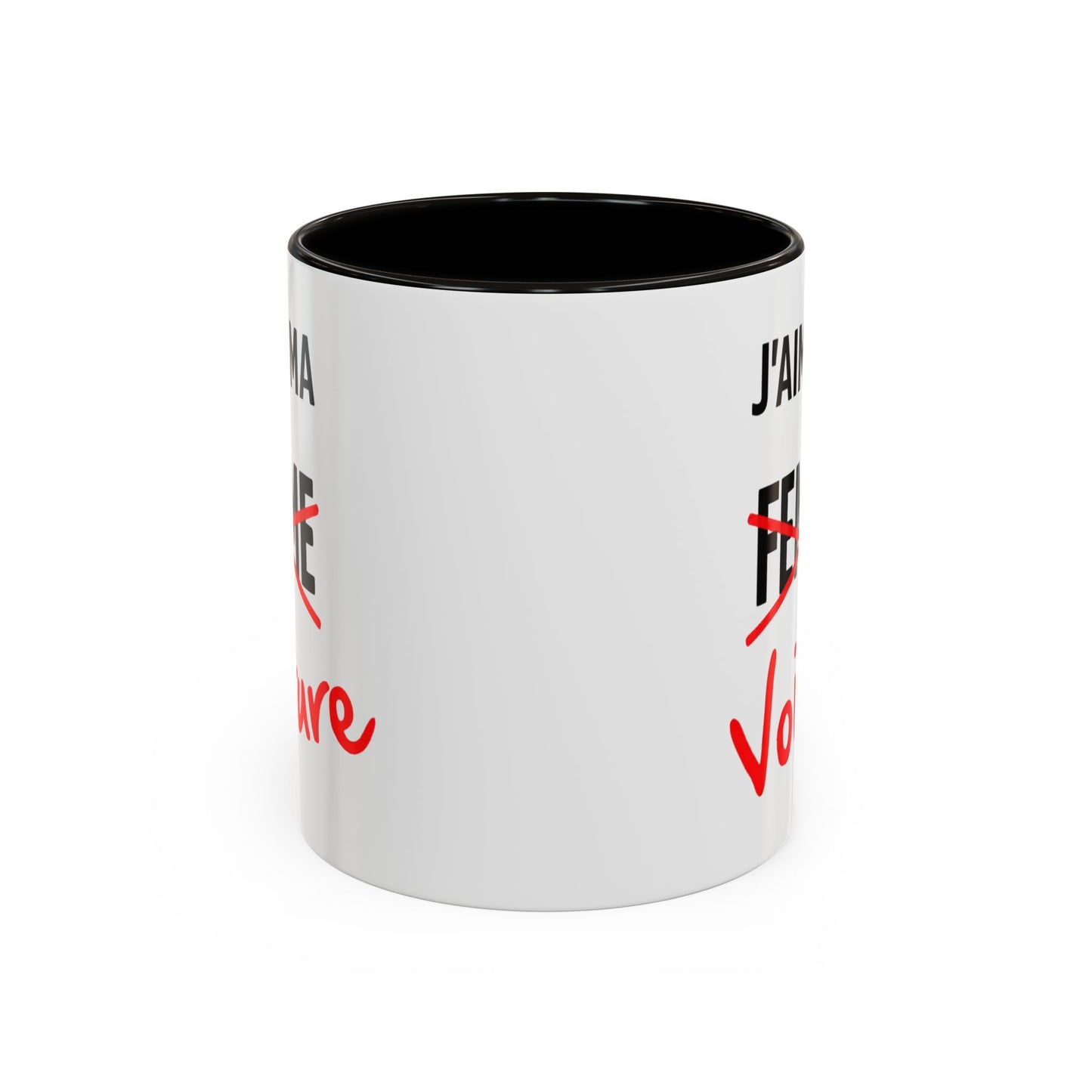 Tasse J’aime ma Voiture 325ml – Mug Céramique Humour Auto Passion Automobile Cadeau Original