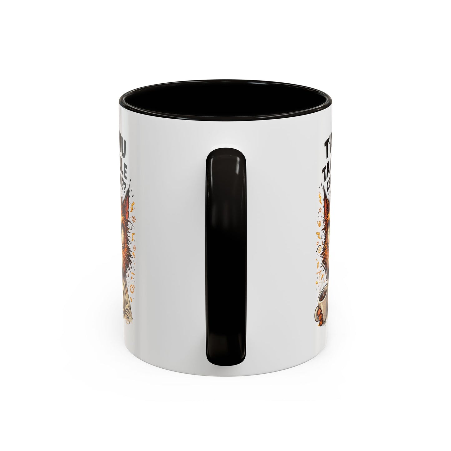 Tasse Chat En Colère “T’as vu ta gueule ce matin ?” – Mug Humour Café Chat Grincheux – Cadeau Original