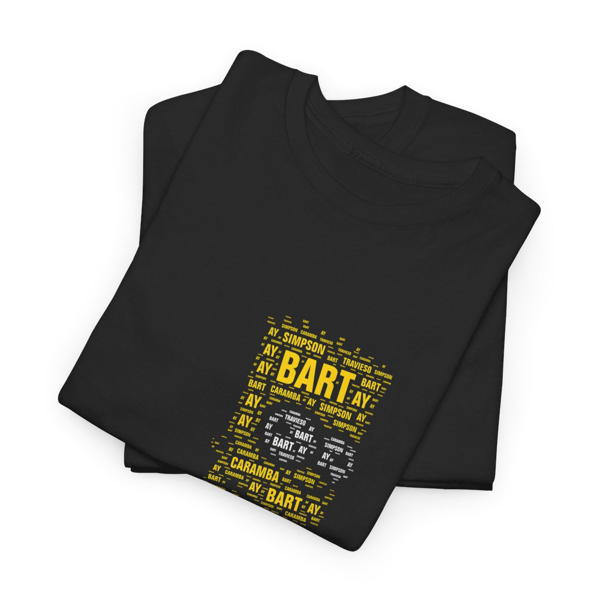 Tee shirt Unisex Bart Simpson écriture
