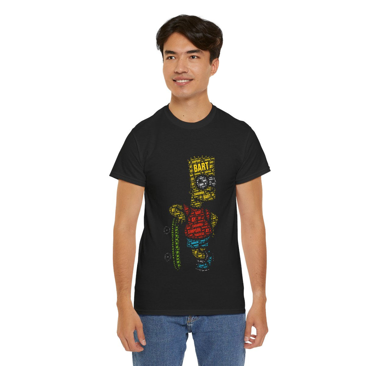 Tee shirt Unisex Bart Simpson écriture