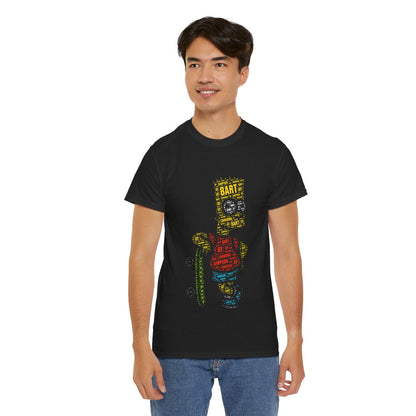 Tee shirt Unisex Bart Simpson écriture