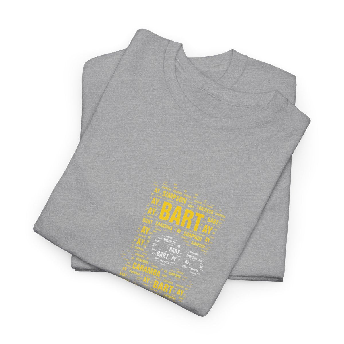 Tee shirt Unisex Bart Simpson écriture