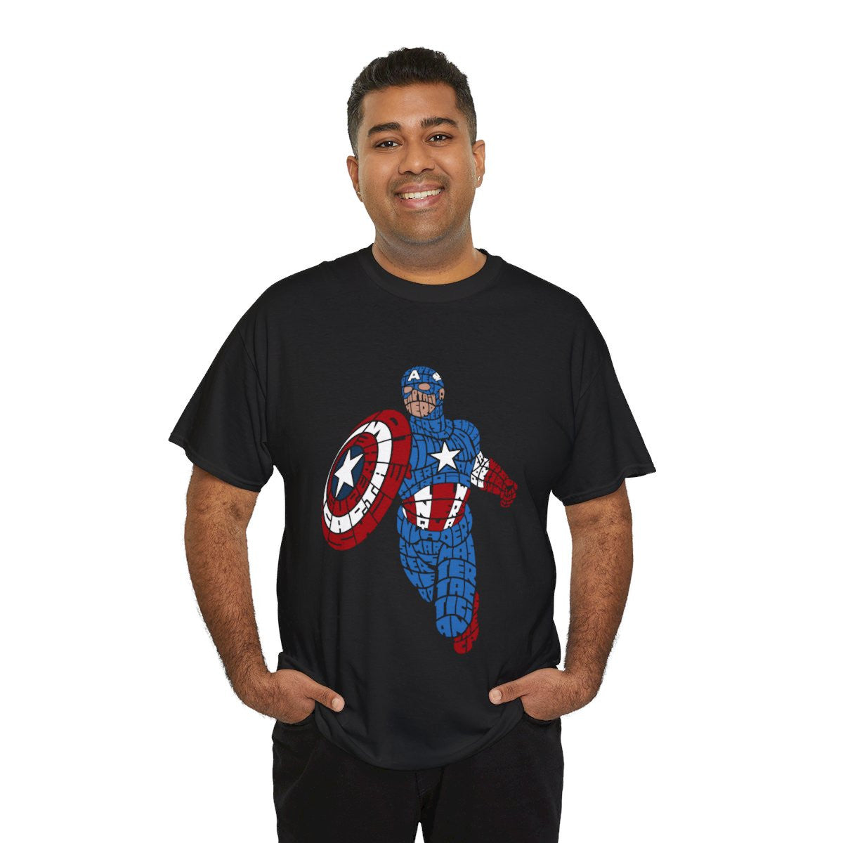 Tee shirt Unisex Captain america